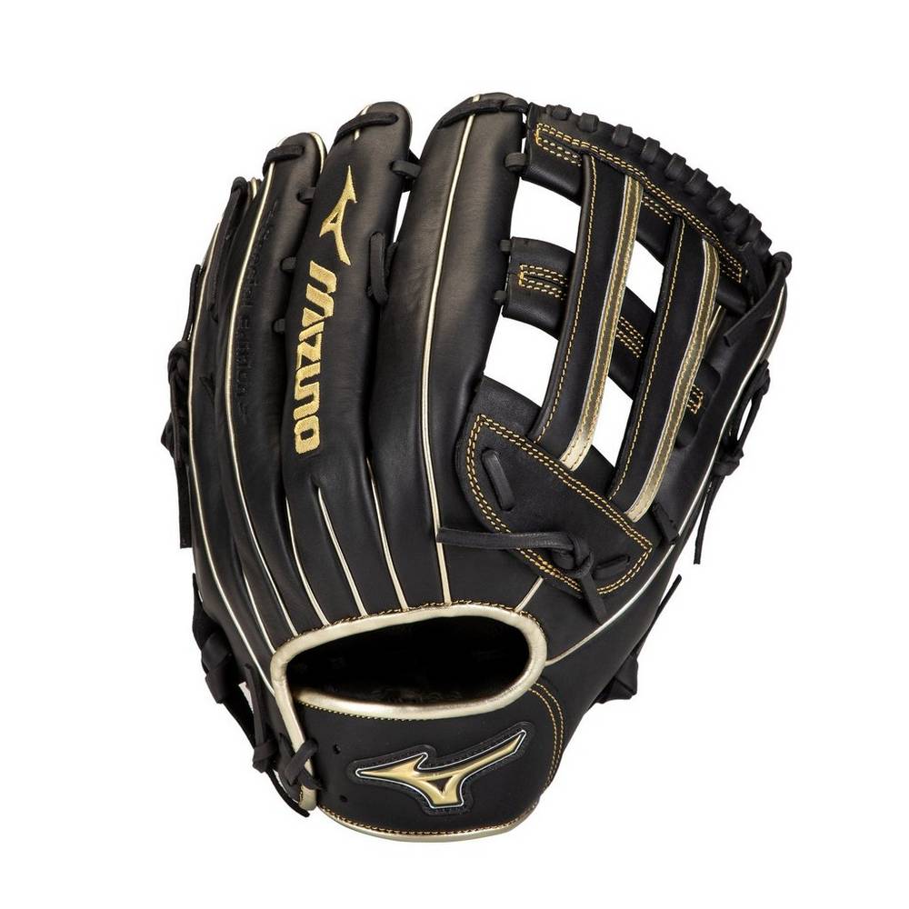 Mizuno MVP Prime SE Slowpitch 13" Férfi Kesztyű Fekete/Arany RUY971635